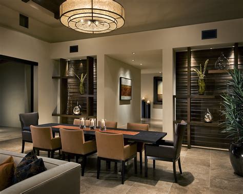 residential contemporary dining room phoenix  ownby design