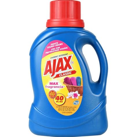 ajax laundry detergent classic max fragrancia bonus  oz instacart