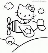 Coloring Pages Cartoon Kitty Hello 80s Color Printable Sheets Kids Sheet Character Cartoons Clipartmag Airplane Found Colouring Print Characters Book sketch template