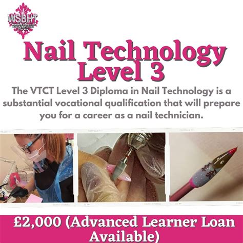 nail technology level  wiltshire school  beauty holistic therapy