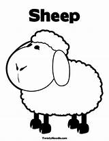 Coloring Sheep Lost Pages Popular Kids sketch template