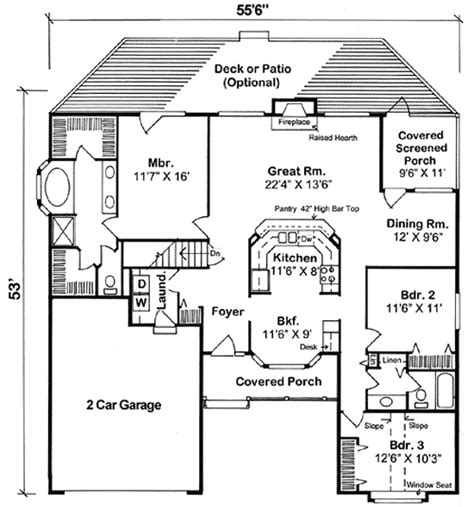 interesting floor plan  architectural designs house plans