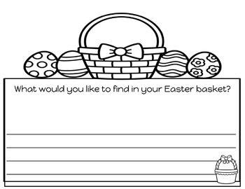 easter writing templates  happy lessons   lake tpt