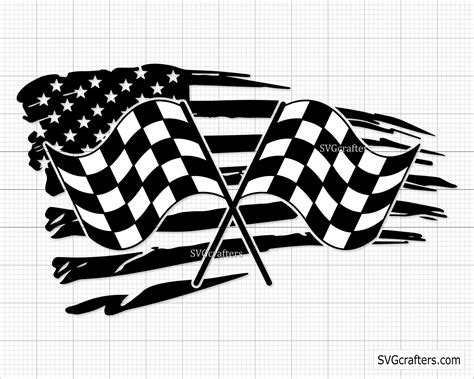 checkered flag svg racing usa flag racelife svg racing svg racing