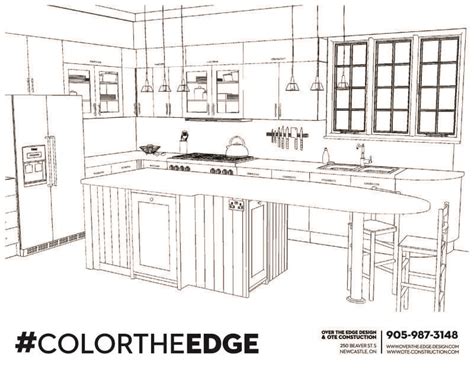 colortheedge design color outline drawings