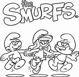 Smurf Smurfs Coloring Pages Printable Kids Color Print Getdrawings Wecoloringpage Village Getcolorings Shocking sketch template