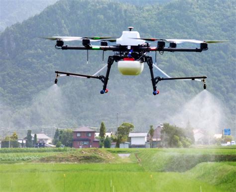 philippines  start  drones  crop chemical spraying