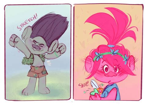 A Little Love Wouldn T Kill You~ Poppy And Branch Branch Trolls