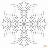 Mandala Coloring Lotus Pages Flower Easy Simple Mandalas Printable Supercoloring Ausmalbilder Sketch Print Arts Adult Drawing Dot Designs Result Google sketch template