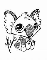 Coloring Pages Cuties Preschooler Critters Print Coloringtop sketch template