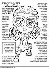 Superhero Coloring Petal Scout Girl Twilight Daisy Say Do Responsible Orange Pages Law Scouts Daisies Petals Makingfriends Activities Brownie Choose sketch template