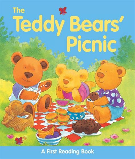 teddy bears picnic giant size   reading book  nicola