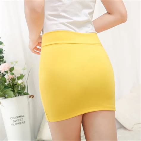 summer mini skirt sexy short skirt all match skirt one step skirt high