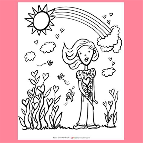 valentines day coloring pages  kids printables  etsy