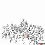 Avengers Infinity Sketchok Draw War Reddit Twitter sketch template