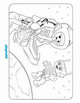 Playmobil Mars Mission Space Coloring Sheet Time sketch template