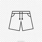 Celana Gambar Pendek Mewarnai Colorare Bagno Buku Abbigliamento Pantaloncini Coloring sketch template
