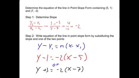 write  equation     point slope form tessshebaylo