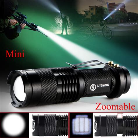 mini  flashlight  lumens led flashlight zoomable led torch