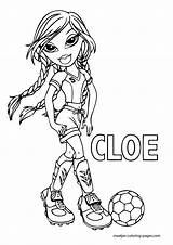 Bratz Coloring Pages Print Cloe Dolls Colouring Yasmin Printable Girls Baby Nacked Coloriage Color Sheets Dessin Angel Imprimer Wimon Colorier sketch template