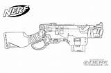 Nerf Gun Coloring Pages Printable Cool sketch template