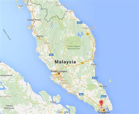 johor bahru  map malaysia