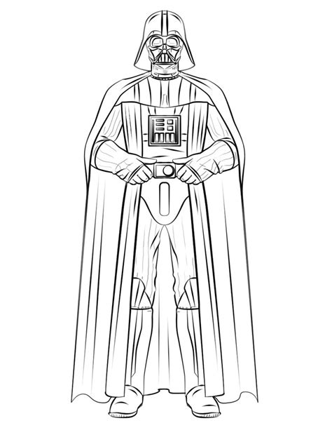 darth vader coloring pages  coloring pages  kids