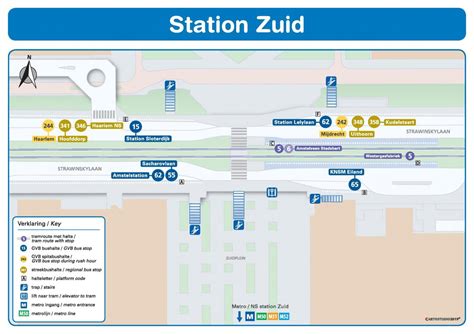 amsterdam zuid station map map  amsterdam zuid station netherlands