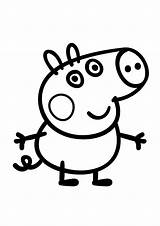 Peppa Pig Stampare Colorear Disegno Momjunction Cartoongoodies Pianetabambini Ausmalbild Wutz Coloriages Colora ระบาย Besuchen Doghousemusic Cartoni Animati sketch template