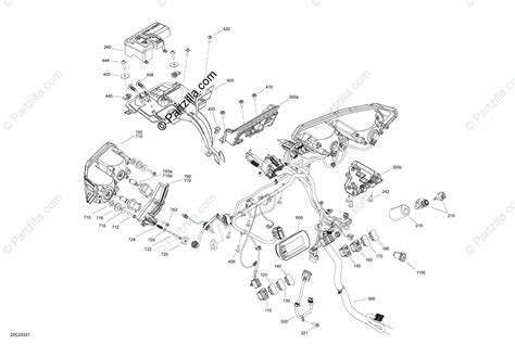 side  side  oem parts diagram  electric system front section partzillacom