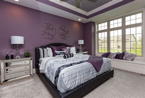 Pretty Plums And Purples Purple Master Bedroom Bedroom Paint Colors