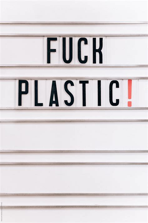 fuck plastic by stocksy contributor vera lair stocksy