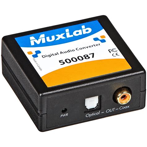muxlab  digital audio format converter  bh photo