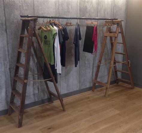 ladder clothes rail metroretro