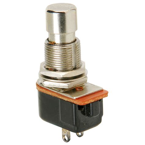 parts express momentary  heavy duty push button switch vac  electronic component