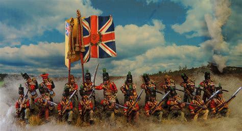 british light infantry painted  francesco thau ejercito britanico ejercito britanico