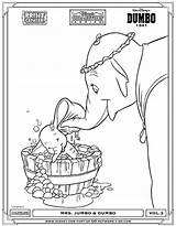 Coloring Pages Dumbo Disney Kids Color Printable Book Sheets Found sketch template