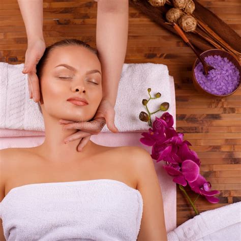 relaxing spa treatments stock photo image  treatment