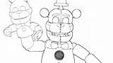 Freddy Jumpscare Funtime Drawing Coloring Outlined Sfm Old Pages Drawings Template Gif Fivenightsatfreddys Reddit Getdrawings sketch template