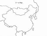 China Map Coloring Color Blank Ancient Pages Rivers Drawing Outline Cities Country Clip Mountains Clipartbest Tourist Colouring Maps Popular Flag sketch template