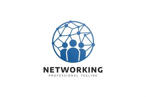 networking logo  logos design bundles