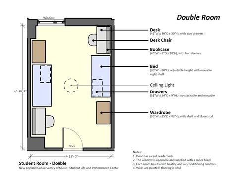 Sample Residence Room Layouts New England Conservatory