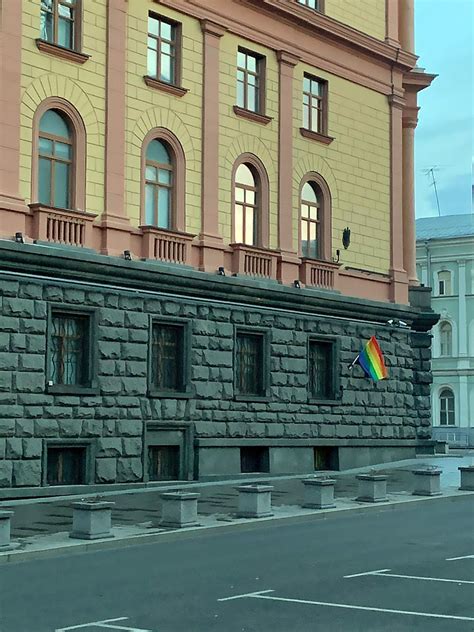 pussy riot flies lgbt flags from gov t buildings to mark putin s
