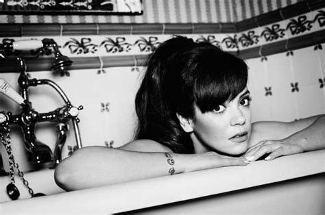 lily allen opens up and strips off for sexy photoshoot and interview