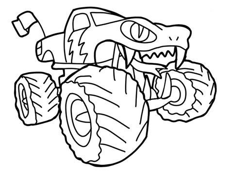 zombie monster truck coloring pages coloring pages