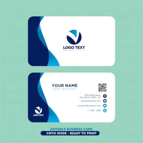business card templates word psd pages