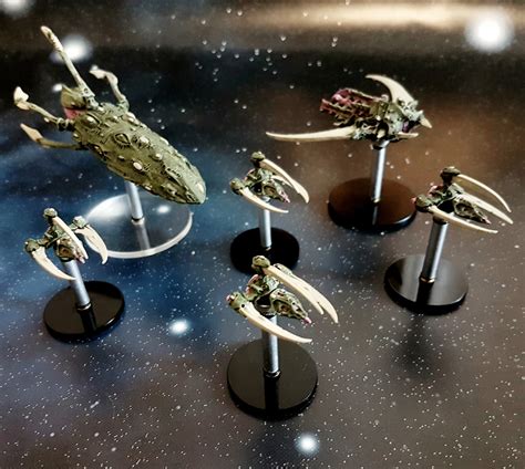 battlefleet gothic tyranid vanguard drone ships jade gaming news