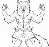 Werewolf Werewolves Lobisomem Coloring4free 1023 Howling Desenhos Coloringfolder Colorir Folclore Goosebumps sketch template