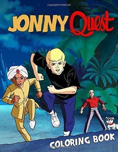 jonny quest coloring book paperback  ebay