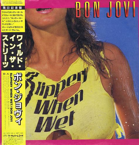 bon jovi bon jovi slippery when wet original japanese sleeve